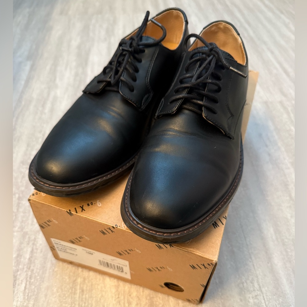 Mix No. 6 men’s black lace up shoes